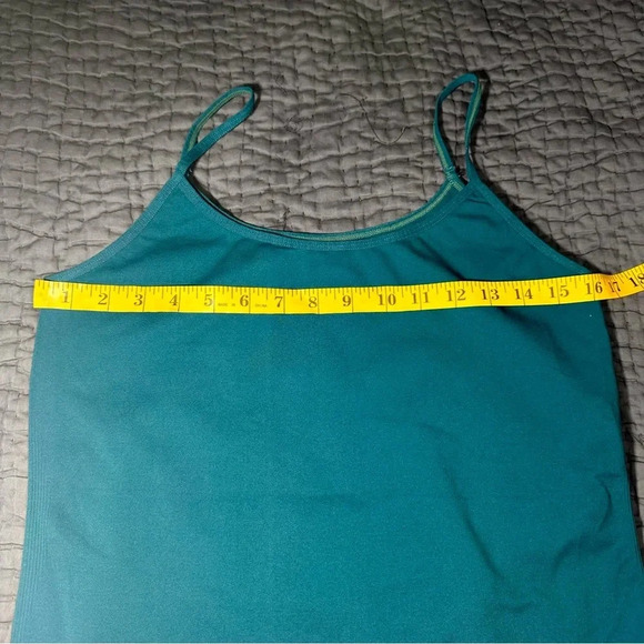 Worthington Women's 2pc Tank Top L/XL Blue & Black White Striped Stretchy Casual - Picture 10 of 11